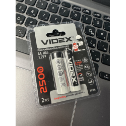 Акумулятори Videx HR6/AA 2500mAh за 1 шт. ціна